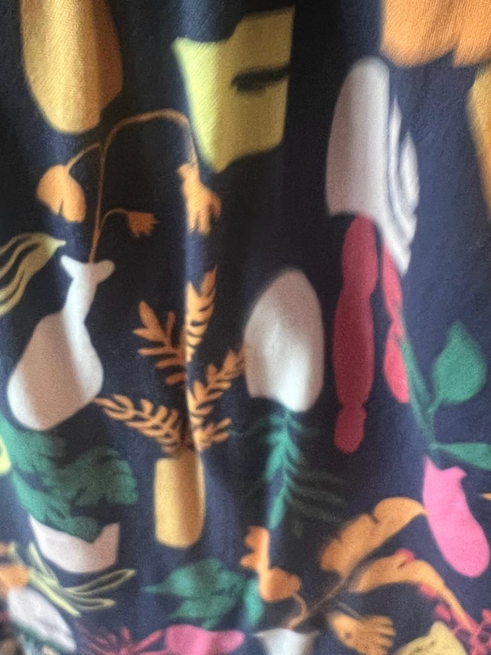 Timing • Maxi Dress w/ Abstract Pattern 2X - Picture 3 of 6